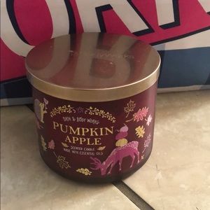 Bath and Body Works Pumpkin Apple Candle